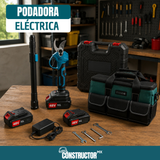 Podador de Galhos Elétrico Sem Fio com Haste Extensora 600W + 2 Baterias e Bolsa Grátis