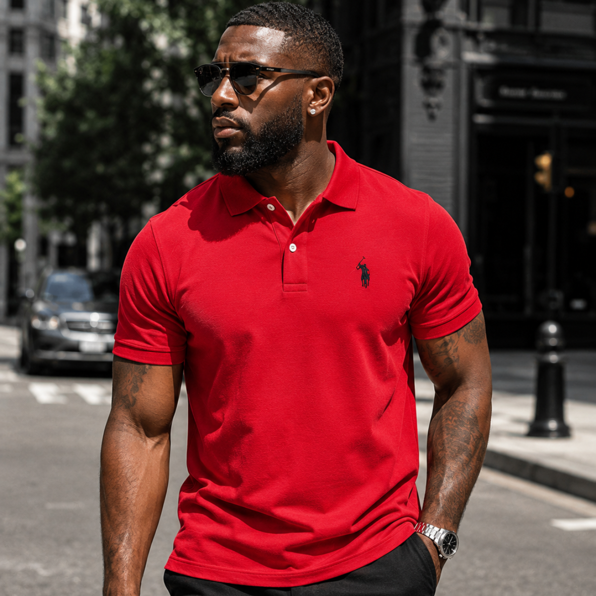 [Leve 5 e Pague 3] Camisa Polo Masculina Legion em Algodão e Poliéster | Elegância e Conforto