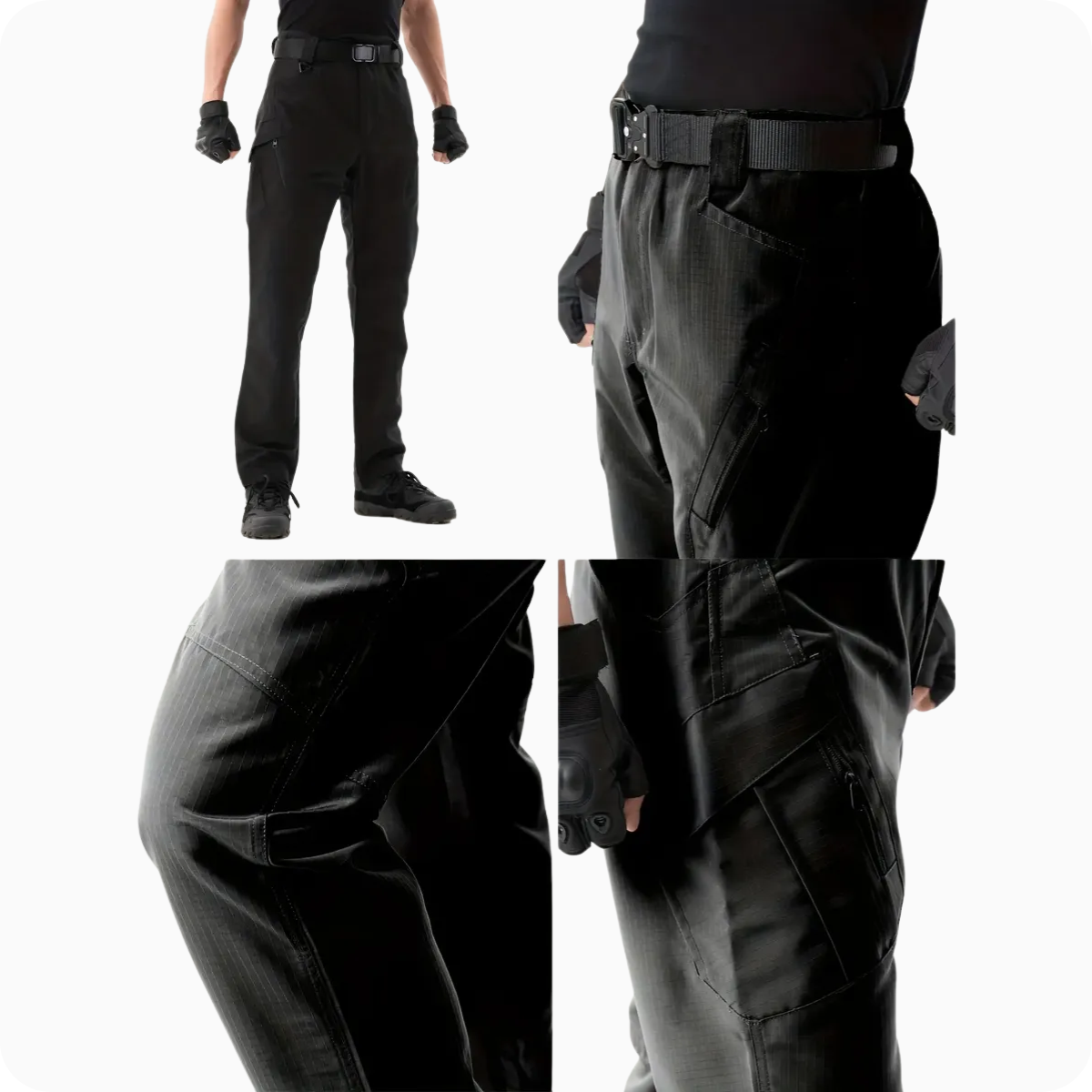 [Llevate 3 y Pagá 2] Pantalón Masculino Pioner de Tela Táctica Militar Impermeable
