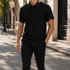 [Llevate 5 y Pagá 3] Chomba Polo Masculina Legacy de Algodón y Poliéster (¡Estilo que Impone Respeto!)