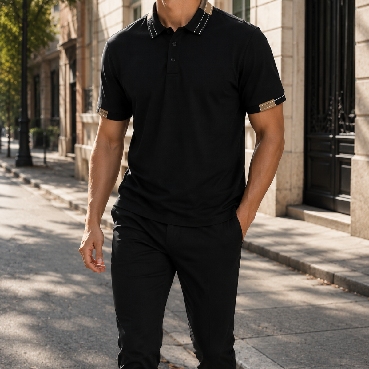 [Llevate 5 y Pagá 3] Chomba Polo Masculina Legacy de Algodón y Poliéster (¡Estilo que Impone Respeto!)