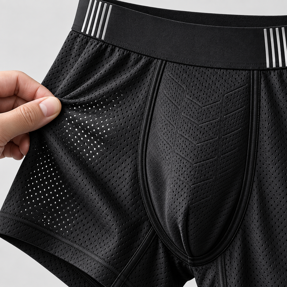 [Leve 10 e Pague 5] Cueca Boxer Masculina Sem Costura em Tecido Gelado | Máximo Conforto