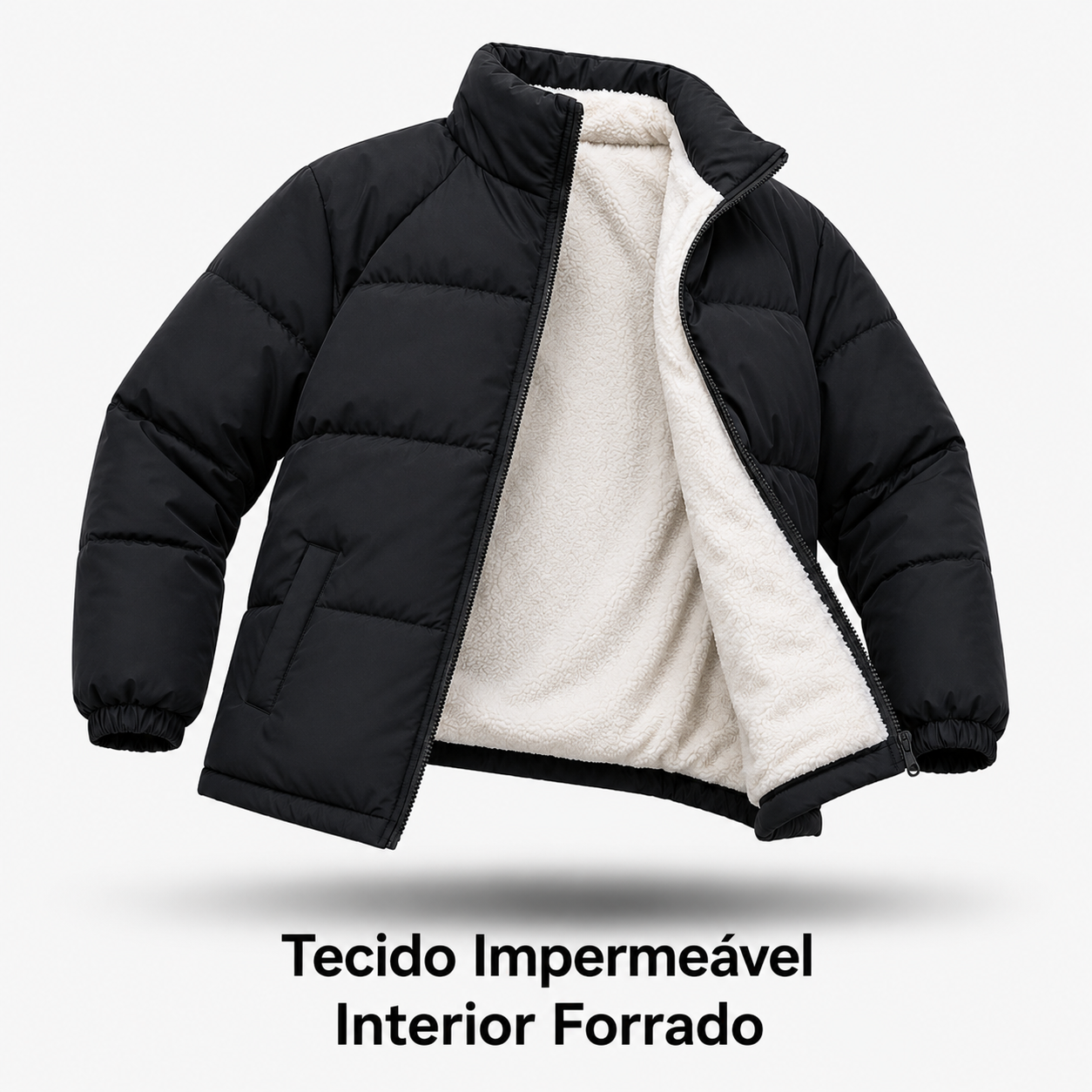 [Leve 2 e Pague 1] Jaqueta Masculina Envox de Tecido Impermeável com Interior Forrado