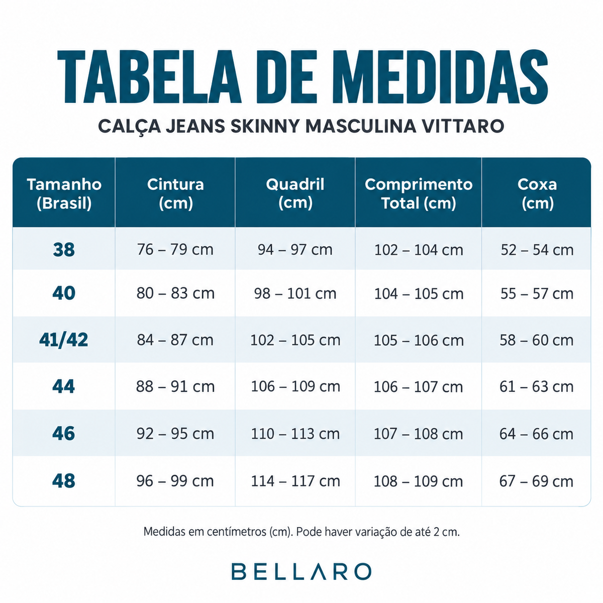 Compre 2 e Leve 3 | Calça Jeans Skinny Masculina Vittaro – Caimento Ajustado, Conforto e Estilo