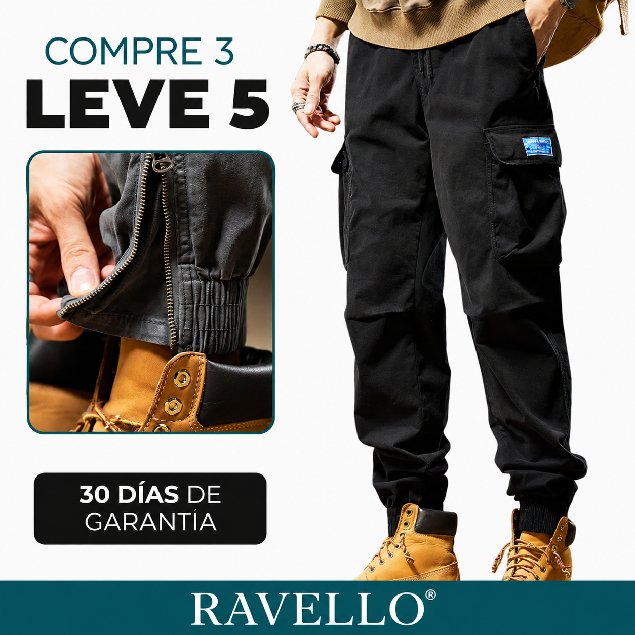 [Leve 5 e Pague 3] Calça Masculina Falcon em Tecido Tático Reforçado | Resistência e Estilo