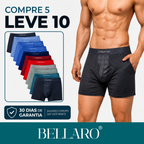 [Leve 10 e Pague 5] Cueca Boxer Masculina Sem Costura em Tecido Gelado | Máximo Conforto