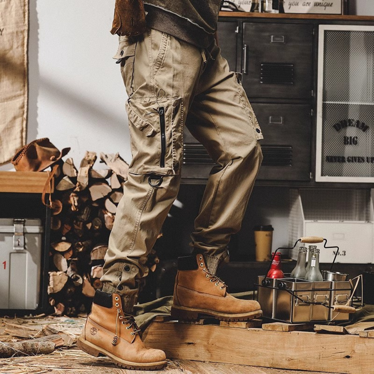[Leve 5 e Pague 3] Calça Tática Masculina Force em Ripstop com Bolsos Utilitários
