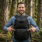 [ÚLTIMAS UNIDADES] Mochila Tática Militar 50L Impermeável + 3 Brindes Exclusivos | Tudo o que um Homem Preparado Precisa